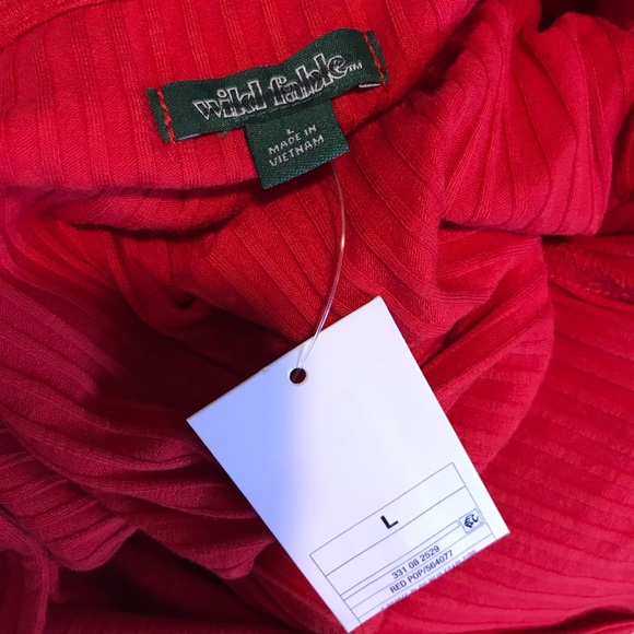 SOLD| Wild Fable Red Ribbed Bodycon Dress Large L - Picture 6 of 6